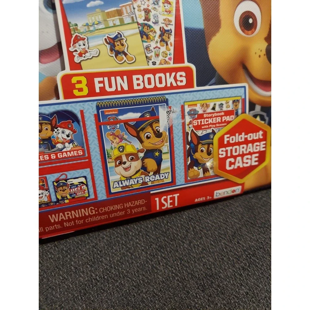 Paw Patrol Coloring And Activity Set Nickelodeon Birthday Art Puzzles Games New